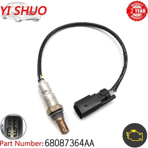 XUAN 5 Wire Lambda Oxygen O2 Sensor Probe Air Fuel Ratio Sensor 68087364AA For JEEP RENEGADE WRANGLER JK RAM PROMASTER CITY