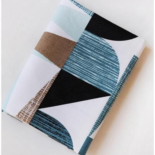 Free shipping Abstract space art thick cotton canvas cloth sofa fabric