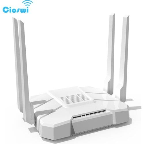 Wireless WiFi Gigabit Router with SIM Card Slot 4G LTE Dual 1200Mbps High-Speed Router 3G 4G 5G Router Dual Band WiFi Router