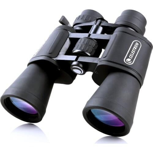 Celestron UpClose G2 10-30x50 Zoom Porro Binocular Telescope Multi-Coated for Hunting Hiking Bird Watching Sport Events Travel