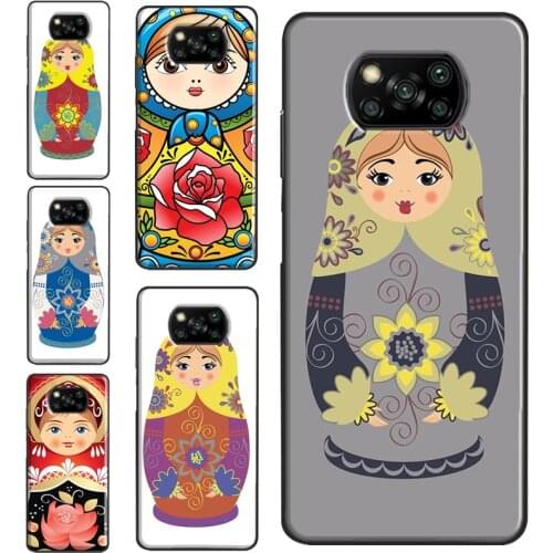 Russian Nesting Doll Case For Xiaomi Mi 11 Ultra Mi Note 10 Lite 9T 10T Pro Cover For POCO X3 Pro F2 F3 M3 Pro