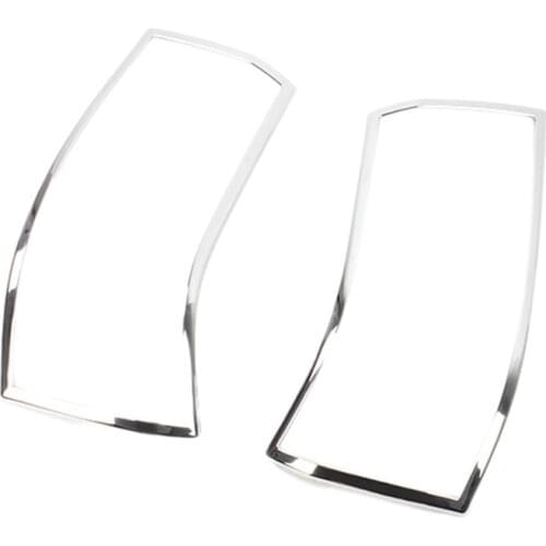 Car Chrome Bezel Headlight Frame Decoration for Land Rover Freelander 2 2006-2010