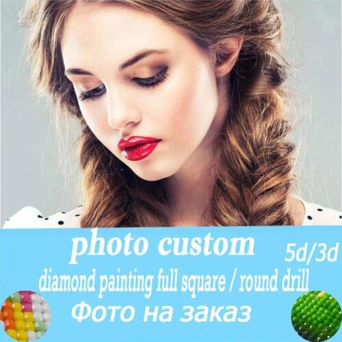 DIY Diamond Painting Photo Custom Customization Private 5D Full Square/Round Drill 3d rhinestone embroidery Cross Stitch mosaic