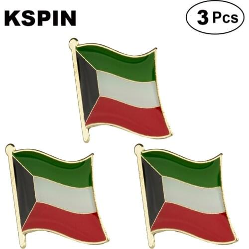 Kuwait Lapel Pin Brooches Pins Flag badge Brooch Badges