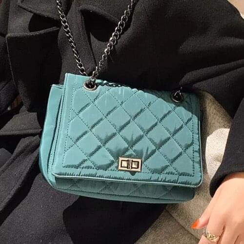 Lattice Square Crossbody bag 2021 Fashion New Quality PU Leather Womens Designer Handbag High capacity Shoulder Messenger Bag