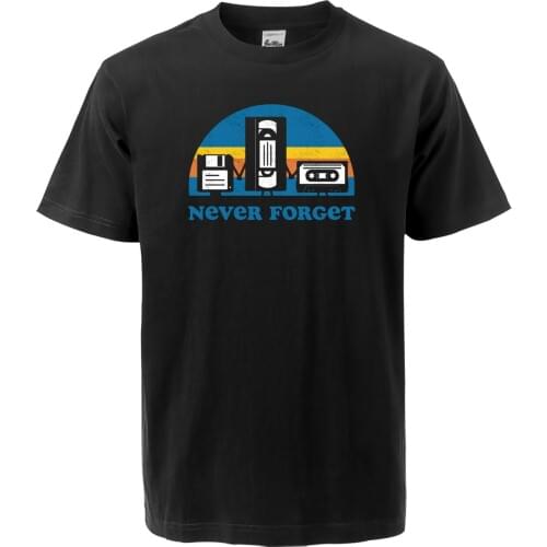 2019 New Summer Hip Hop T-Shirt Men High Quality Cotton Never Forget Fitness Harajuku Style Men Tops Short Sleeve O-Neck T Shirt