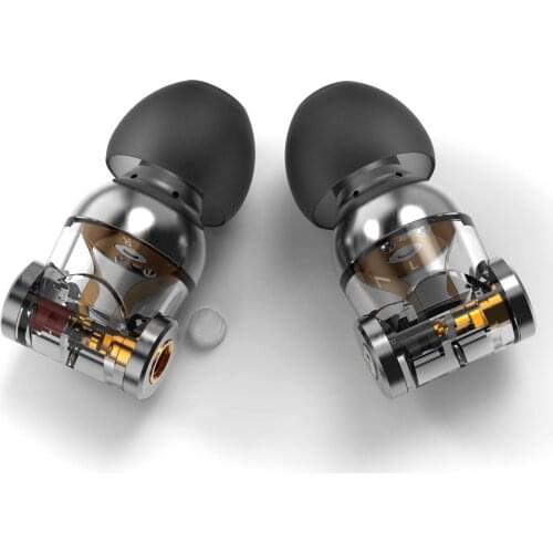 DD ddHiFi E2020A (Janus) Dynamic In-Ear Monitors Earphones IEM with 2.5mm MMCX OCC Earphone Cable
