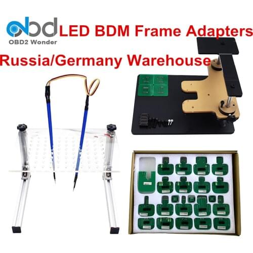 Newly LED BDM Frame For KTA-G/K-tag KE BDM Frame Adapter Pin ECU Chip Tuning Tool For K-TAG KE Galleto FGTECH BDM 100