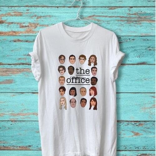 The Office Shirt The Office Characters Face Art ClassicT shirt