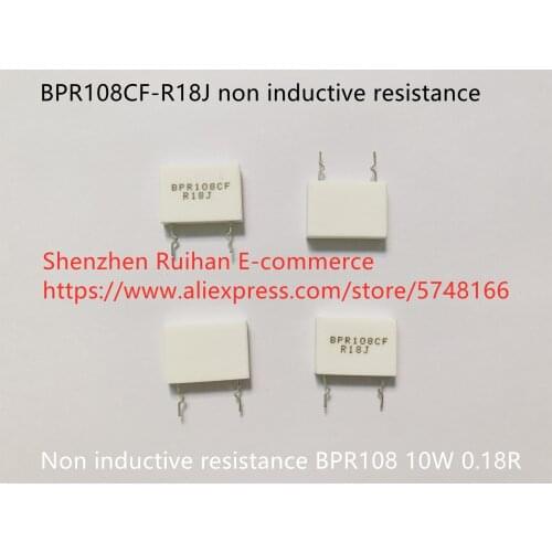 Original new 100% BPR108CF-R18J non inductive resistance 10W 0.18R (Inductor)