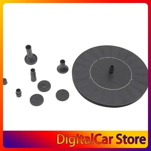 Floating Solar Fountain Garden Water Fountain Pool Pond Decoration Solar Panel Powered Fountain Water Pump Garden Decoration