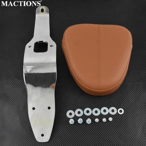 Motorcycle Adjustable Chrome Driver Backrest Support Sissy Bar Pad For Indian Scout Sixty 2016-2018 Scout 2015 2016 2017 2018