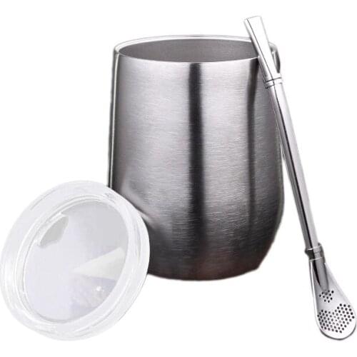 Wine-Tumbler With Lids Stainless Steel Double-Wall Travel Coffee Mug Unbreakable Cups For Cold And Hot Bulk Drinking