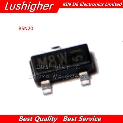 100PCS BSN20 M8W SOT23