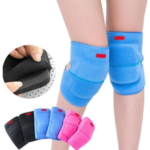 2Pcs Adjustable Outdoor Football Running Sports Dancing Non-slip Knee Pads Thickened Sponge Warm Protector Knee Supports