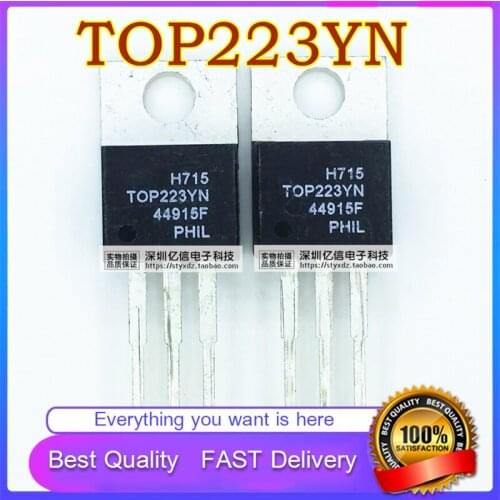 5Pcs/Lot New Original TOP223YN TOP223Y Power ManagementChip TO220-3