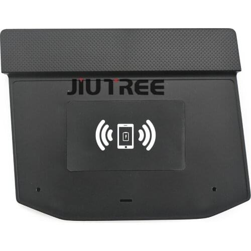 Car wireless charger Pad Module fast Charging Central Console Storage Box for Volkswagen for vw Cross Lavida 2017