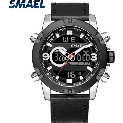 SMAEL Sport Watch Men Digital LED Wristwatch Mens Watches Top Brand Military Tactical Luminous Black Army Relogio Masculino