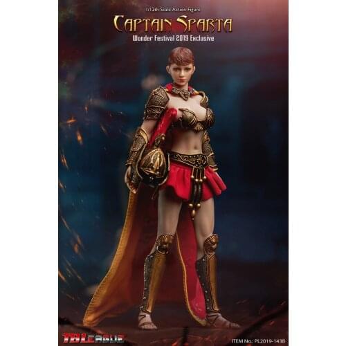 For Fans Collection TBLeague PL2019-143B 1/12th Old Vintage Spartan Female Commander Full Set Doll For Kid Child Gift
