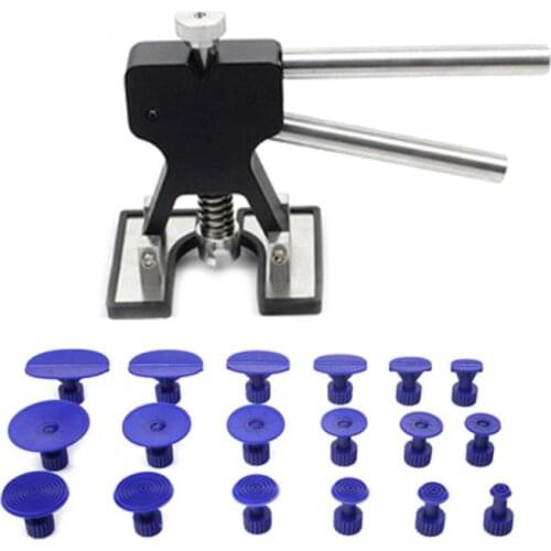 PDR tools paintless dent repair tools Dent Repair Kit Car Dent Puller with Glue Puller Tabs Removal Kits Car Auto black