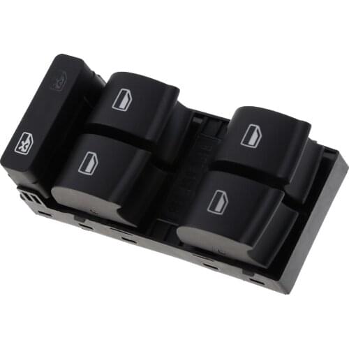 ABS Car Power Window Switch Button Controls For Audi A4 B6 B7 Conversion Kit