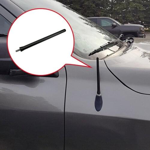 Car Short Antenna Replacement Short Radio Antenna Black Car Antenna For Dodge RAM 1500 2500 2009-2017 Durable Aerials