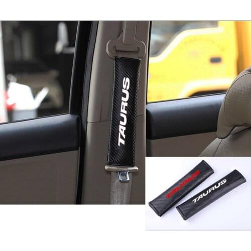 PU Fashion Car Seat Belt Cover Car Seat belt shoulder Pads For Ford Taurus
