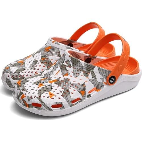 2020 Men Outdoor Sandals Couples Summer Flip Flops Men Outdoor Beach Shoes Male Sandals Water Shoes Sandalia Masculina