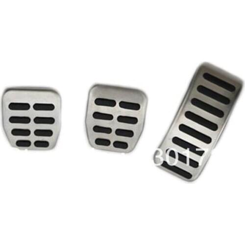 TT Style Rubber Pedal Set (Manual) For VW Volkswagen Polo 9N3