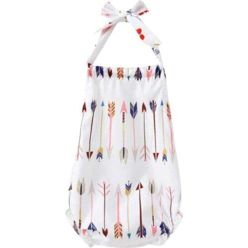 New Summer Baby Clothing 0-2Y Newborn Baby Girls Clothes Backless Ruffle Floral Rompers Kids Jumpsuit Tutu Dress Tracksuit