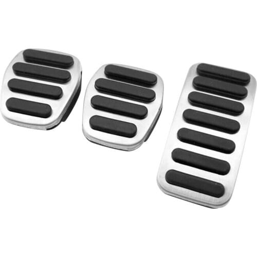 For Volvo S40 V40 C30 XC30 Stainless Steel Car Foot Pedal Fuel Accelerator Gas Pedal Brake Pedal Cover Pad Accessories