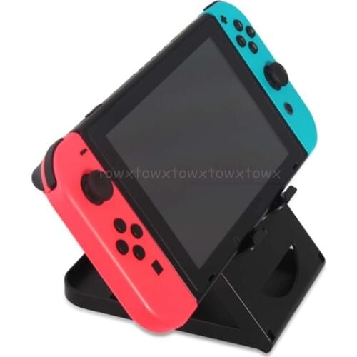 Adjustable Foldable ABS Compact Bracket Play stand Stand Holder for Nintendo Nintend Switch Console Controller S11 19 Dropship