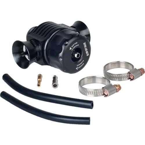 UNIVERSALDUAL PORT TURBO DIVERTER DUMP BLOW OFF VALVE BLANK for vw Golf, Polo, Passat audi A3, S3, A4, TT