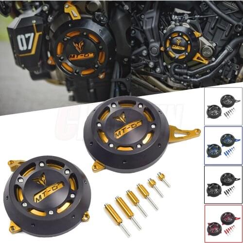 Motorcycl Engine Stator Starter Cover Frame Slider Protector For YAMAHA MT-07 MT07 2014 2015 2016 2017 2018 2019 2020 FZ07 MT 07