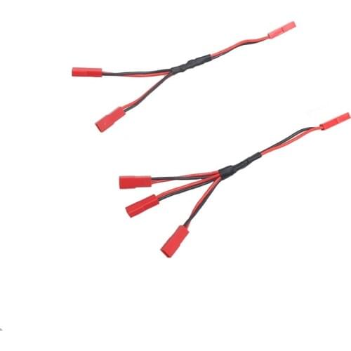 1Pcs TRX4 ESC Battery JST Female Connector Y Cable for 1/10 RC Crawler Car Traxxas TRX-4 82046-4