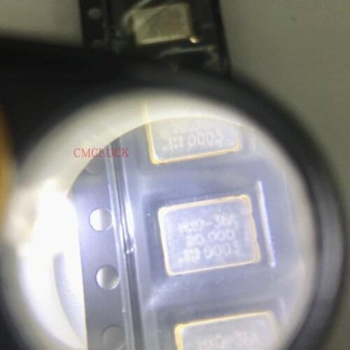 5pcs TX-7050-DAE-8070-20 .00000 MHZ will work SMD4 patch crystals