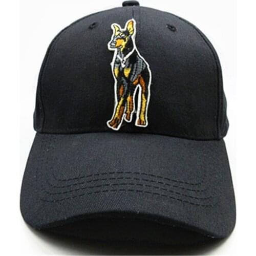 2021 Wolf Dog Embroidery Cotton Baseball Cap Hip-hop Adjustable Snapback Hats for Men and Women 138