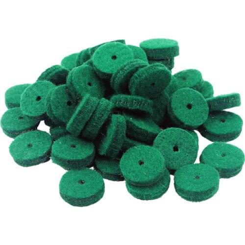 90 Pcs Piano Regulation Tool - Felt Discs Piano Grand Keyboard Felt - Green