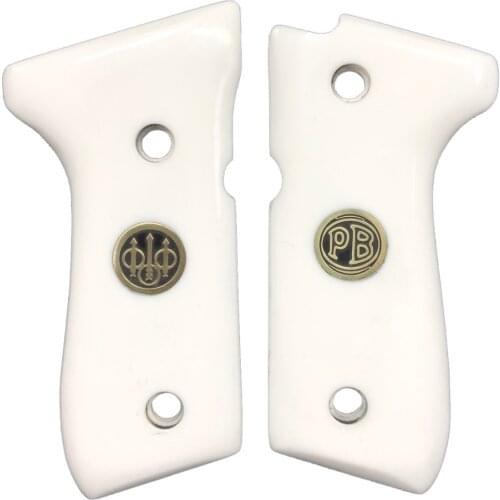 Beretta F92, 92 A1, 92G, 92FS, 96, 96 A1, M9, m9A1 Compatible Metal Special Series Pearlescent Grips Mod18