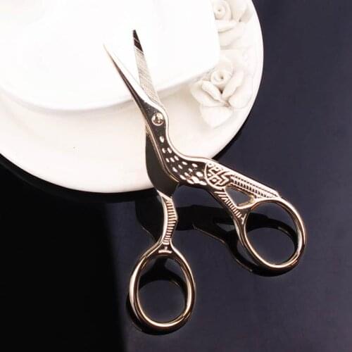 Household Scissors Stainless Steel SchoolOffice Scissors High Quality Dedicated Scissor Tool Kitchen Gold Scissors Metal Color