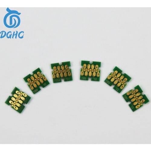 T7251 T7252 T7253 T7254 T725A T725A Ink Cartridge One Time Chip For Epson SC-F2000 SC-2100 Printer