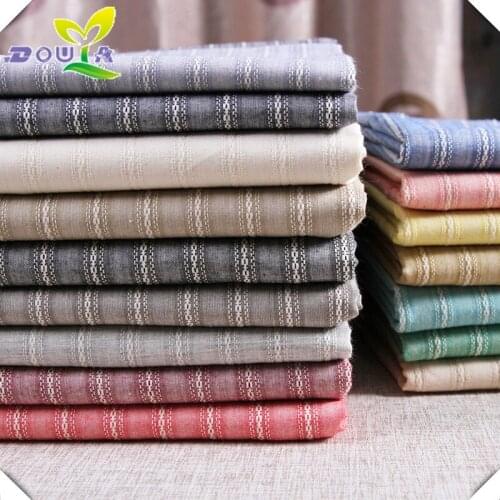 Cotton yarn dyed jacquard fabric in spring and summer shirts and shawl headscarf fabric