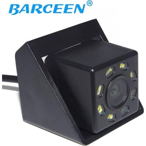 Promotion New Arrival 8LED CCD HD night vision car backup reverse camera for Ssangyong new Actyon Korando Free Shipping