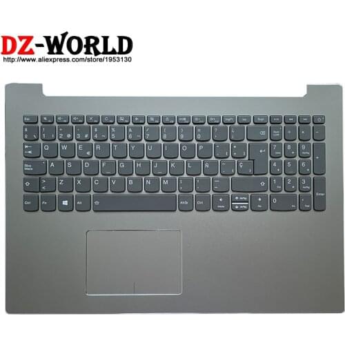 ES Spanish Backlit Keyboard with Shell C Cover Palmrest Upper Case and Touchpad for Lenovo Ideapad 520-15IKB Laptop 5CB0N98641