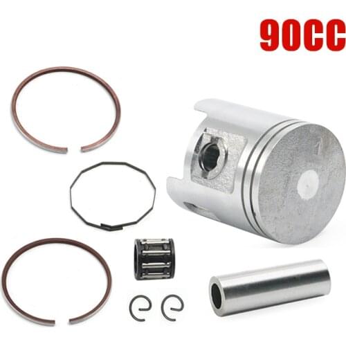 For Jog Minarelli Yamaha 2-Stroke 90cc Piston And Ring Set 50mm / 12mm Wrist Pin Bearing Big Bore 2 Stroke Motors ATV Parts