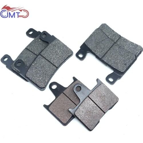 For Honda CB400 CB 400 Super Four 1999-2003 CB400SF SF V-tec 1999-2004 CB1300F CB 1300 F 2001 Front Rear Brake Pads Set Kit