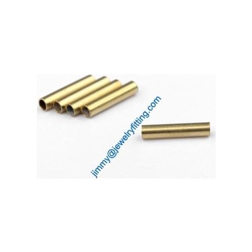 Brass Tube Conntctors Tubes jewelry findings 2.5*12mm ship free 10000pcs spacer beads