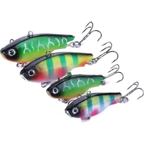 HENGJIA soft vib lead fishing lures wobbler 4.5cm/6cm jig hard bait artificial pesca fishing tackle
