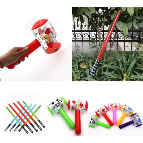 Inflatable Hammer With Bell Air Hammer Baby Toy Kids Toys Party Favors Inflatable Toy Pool Beach Toy C5AF