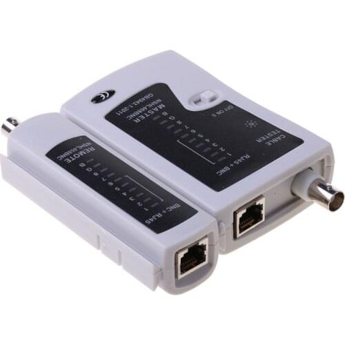 New RJ45 BNC Tester Test NS-468B LAN Network Cable Wire P82A